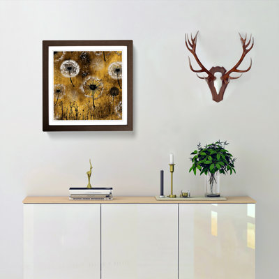 Dandelion Boho No.1 - Framed Print