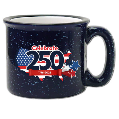 Celebrate 250 USA II 19 oz Artisan Ceramic Mug