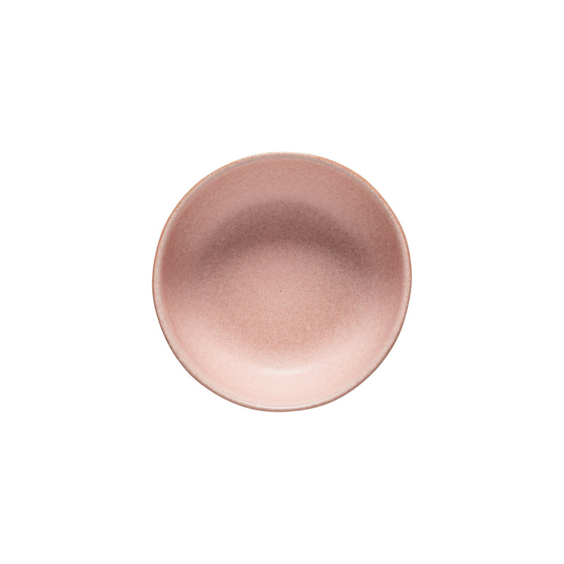 Arenito Handmade Stoneware Cereal Bowl, Mauve Rose