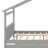 Wooden House Bed With Trundle-1497455388-1518893165
