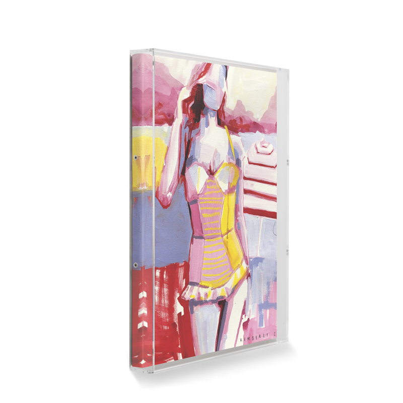 Lucia Lover by Kimberly Zukley, Shadow Box, 18" H x 24" W
