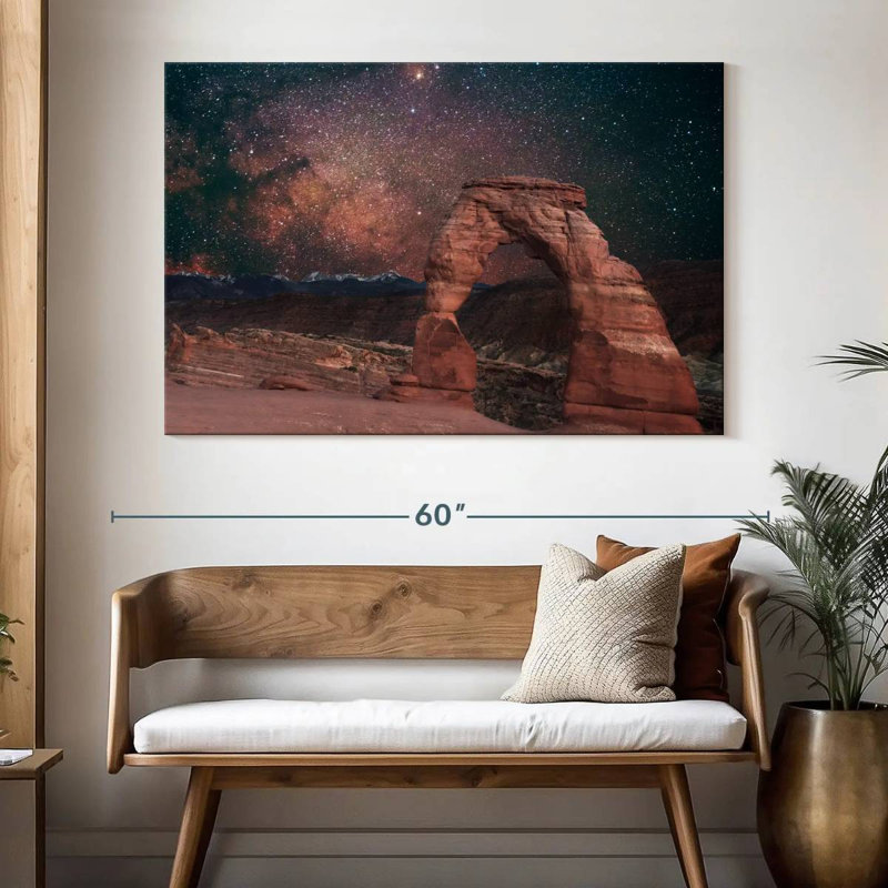 Oberle Starlit Delicate Arch, 34" H x 51" W