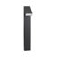 Black Integrated LED Metal Bollard Light