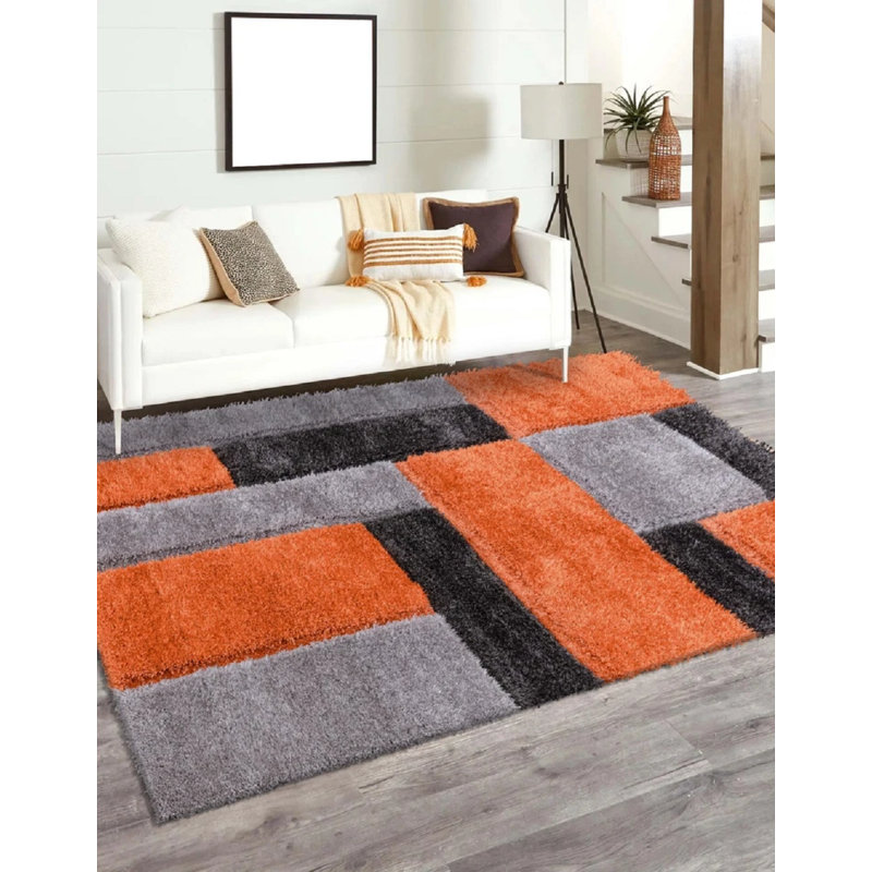 Zonic Orange, Rectangle 160 x 230 cm
