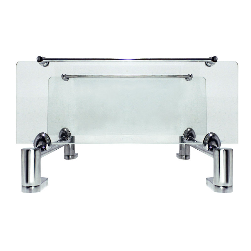 Mounting / Installation Required Shower Caddy, Polished Chrome