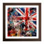 Union Jack Expressionism - Framed Print-1540591232