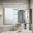 CLC Aluminum Two-Door Medicine Cabinet With Mirrored Doors, Beveled Edges-57392567