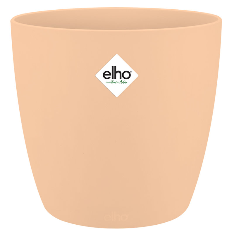 Pot Planter, Nude, 16cm H x 15cm W x 15cm D