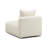 Hangover Cream Modular Armless Chair-566614553