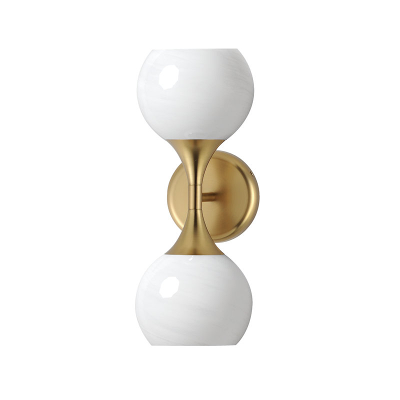 Neve-Wall Sconce, Natural Aged Brass