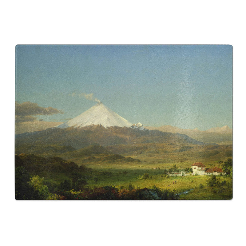 Cotopaxi by Frederic Edwin Church Chopping Board, 0.4cm H x 20cm W x 28.5cm L