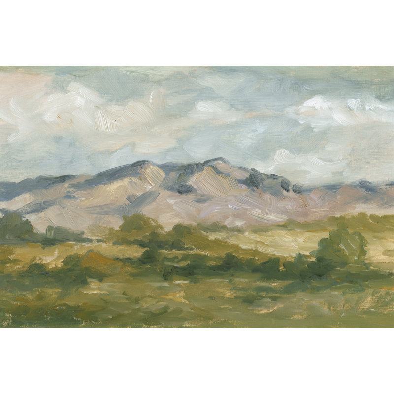 Impasto Landscape I by Ethan Harper - Painting Print, Wrapped Canvas, 81cm H x 122cm W