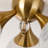 Lachapelle 3-Light 18"W Semi Flush Mount with Globe White Strie Glass Shade