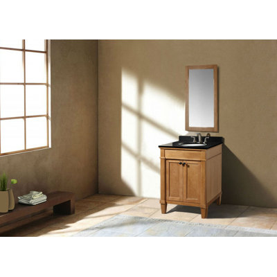 Wood Rectangle Wall Mirror