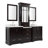 85'' Double Bathroom Vanity with Carrara Marble Top-81716216