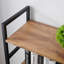 Relic 90.5cm H x 60cm W Metal Etagere Bookcase