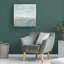 Doux brouillard marais sur toile par Line and Brush-90736554