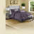 Piece Full Bedding Sets, Polyester Tufted Plum Style For Home