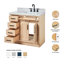 Meuble-lavabo simple en bois massif 36 po Tidworth avec plateau en marbre de Carrare 1,5 po-1566296948-1546052621-1546052620