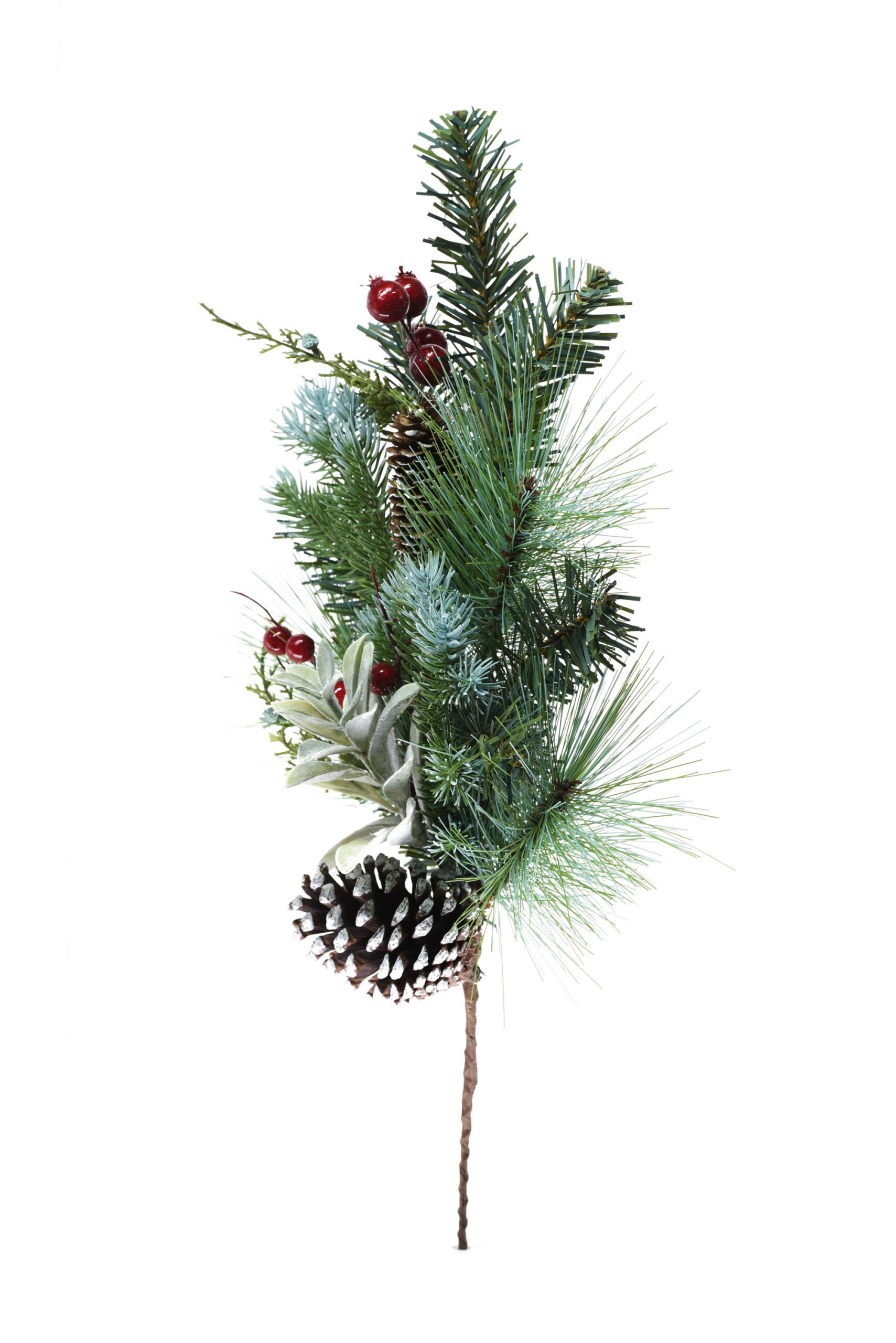 Primrue 24'' Faux Evergreen Branch | Wayfair