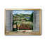 Blanc toscan et coquelicots - Reproduction de photo sur toile-87974356-87974355