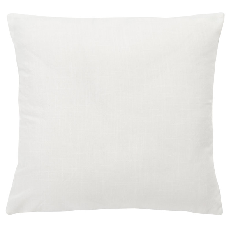 Andrine 18" Blue and Silver Abstract Throw Pillow