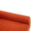 Fauteuil moderne incliné avec structure en métal-333645171