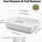 9 X13 Baking Dish Ceramic Lasagna Pan For Oven, Large Bakeware Tray Rectangular Casserole Dishes With Double Handle For Cooking And Daily Use -White