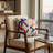Print Abstract Linen Outdoor Reversible Throw Pillow-1777946374