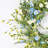 26" Artificial Spring Summer Greenery Foliage Blossoms Cluster Wildflower Floral Wreath For Front Door-1865734036