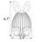 Corin Ribbed Bunny Sculpture