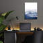 «The Deep Blue» par Brandon Wong, art mural en verre acrylique-1737319608