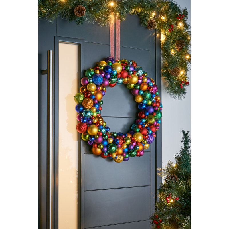 60 cm Wreath, Multicolour