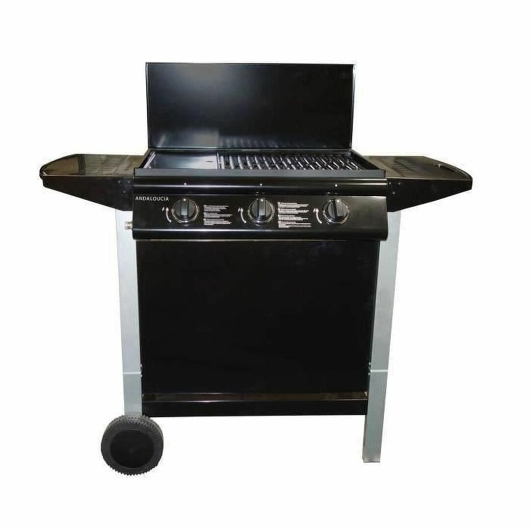 62 cm Beweglicher Gasgrill Nyberg mit 3 Brennern