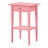 Vibrant Functionality Pink Particle Board Nightstand For Modern Decor