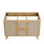 Meuble-lavabo double autoportant 48 po avec plateau en bois manufacturé Modway Soma-93249790-93249787