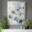 Indigo Ginkgo II - peinture sur toile encadrée-2114249626-2114249628