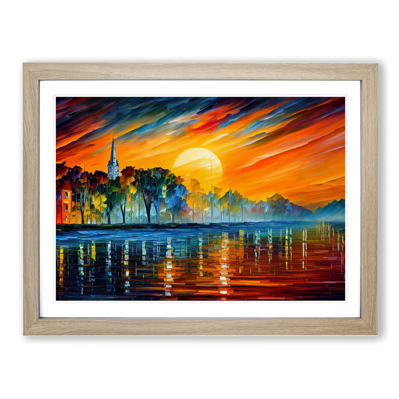 Glowing Sunrise Vol.3 - Framed Print