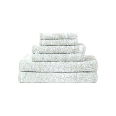 Tommy Bahama Coral Garden Cotton Reversible Quilt Set