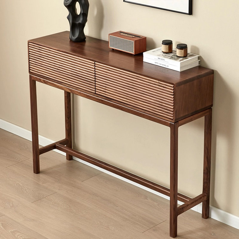 Elegant and graceful console table, 35.43" H x 47.24" W x 12.6" D