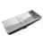 Ruvati 33 x 12 inch Brushed Stainless Steel Semi-Recessed Drop-in Topmount Ramp Bathroom Sink Stainless Steel