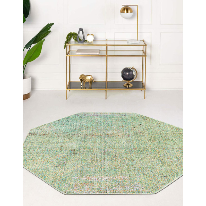 Glasser Oriental Indoor Rug, Octagon 4' x 4'