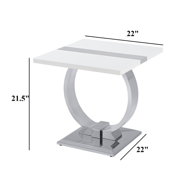 Ensemble de 3 tables basses de style contemporain 1 table basse 1 table de bout 1 table de canapé avec base à tréteaux