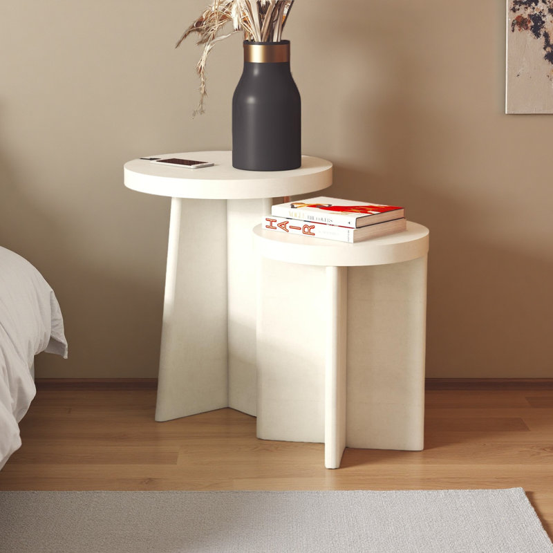 Tables de bout, ensemble de 2