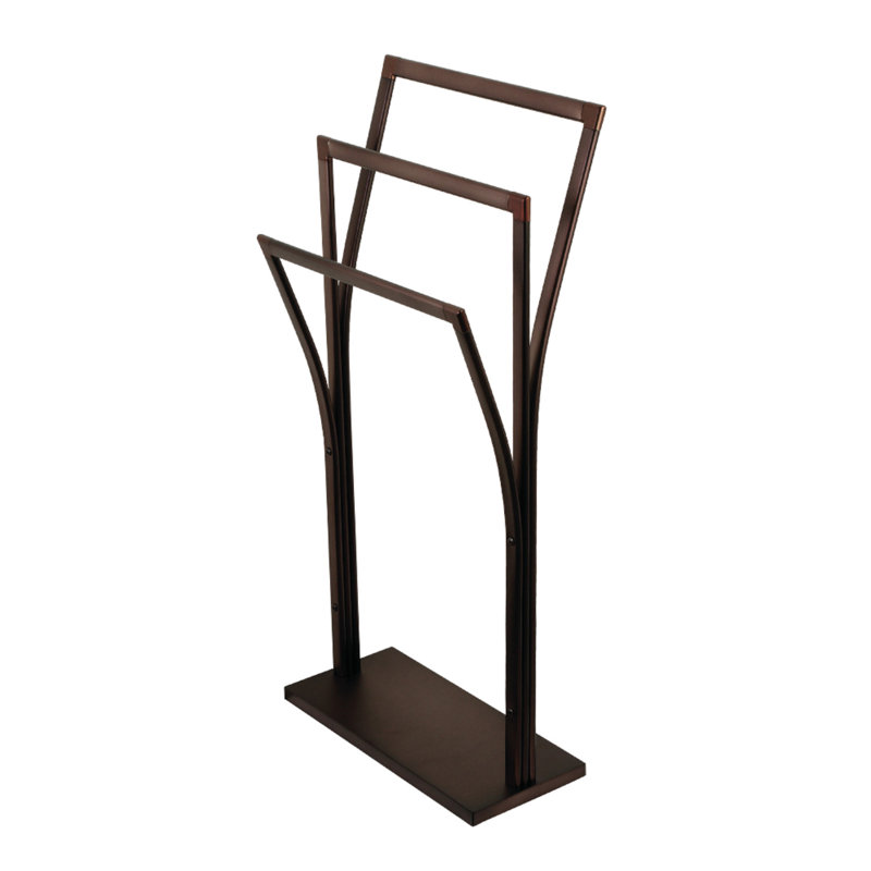 Kingston Brass Edenscape Freestanding Y-Style Towel Rack, Oil Rubbed Bronze