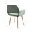 Brilynn 18.1'' H Velvet Upholstered Armchair-259166875