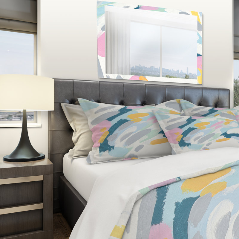 Geometric Vortex II - Modern & Contemporary Duvet Cover Set - Microfiber Polyester, Twin Duvet Cover + 1 Sham
