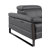 Top Grain Italian Leather Power Reclining Arm Chair with Power Headrests-649976438