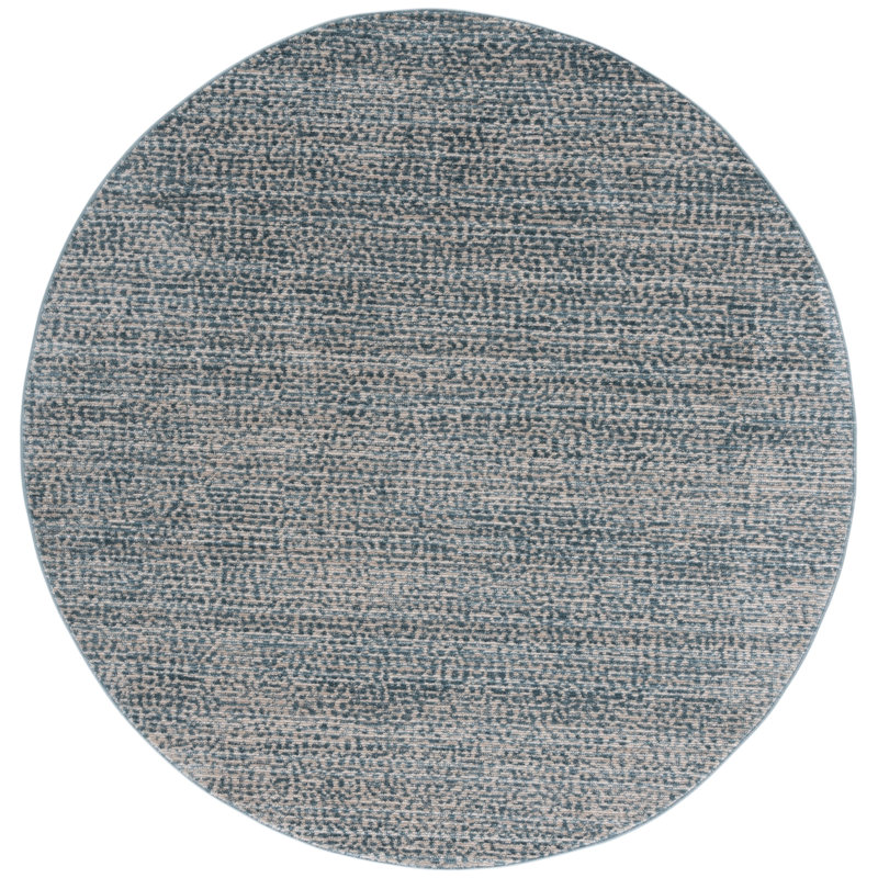 Hazel 516 Performance Abstract Rug, Round 6'