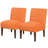 Floraine Upholstered Slipper Chair-1919251730